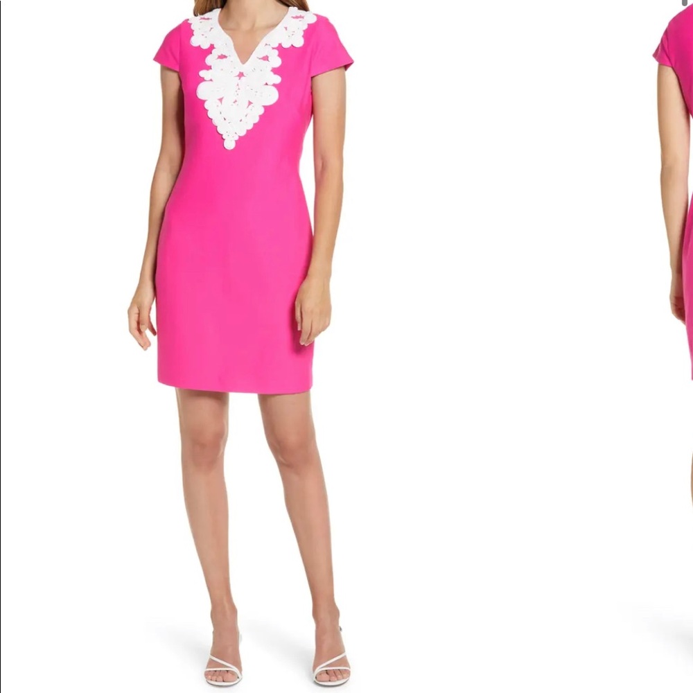 Eliza J pink dress